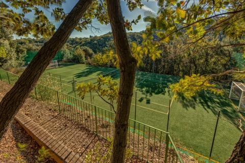 Agriturismo met voetbalveld Toscane