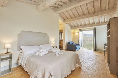 Luxe vakantievilla met 5 slaapkamers Cortona | Tritt.nl