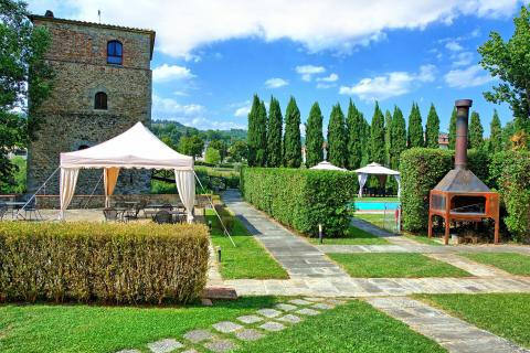 grote accommodatie groepen Toscane Arezzo
