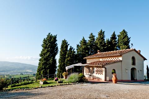 Vakantiehuisje met eigen zwembad Toscane