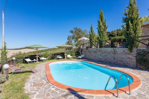 Kleinschalige agriturismo Siena