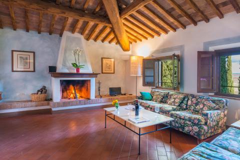 Agriturismo met appartementen Toscane