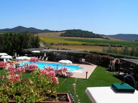 Agriturismo met zwembad Manciano Toscane