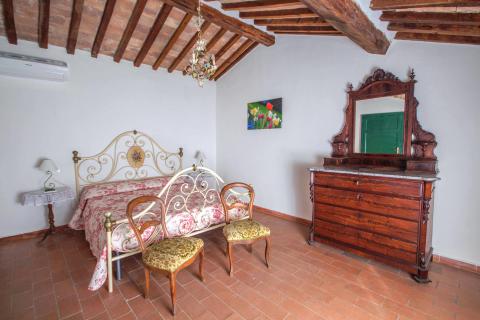 Tweepersoonsslaapkamer appartement La Dispensa 4