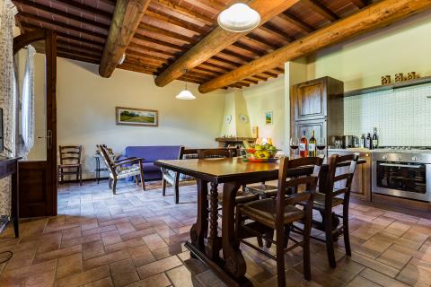 Woongedeelte appartement Piscina