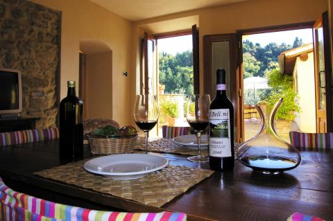 Agriturismo San Godenzo met zwembad in Arezzo, Toscane | Tritt.nl