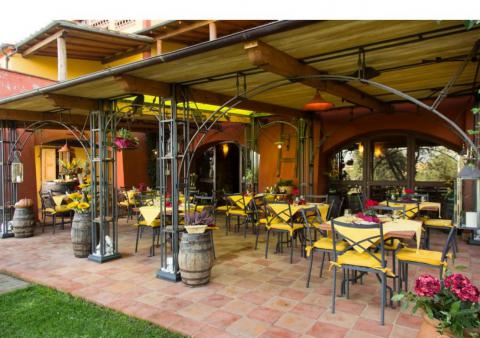 Agriturismo met typisch Toscaans restaurant