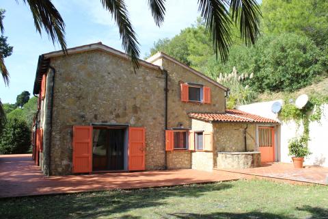 Toscaanse kust vakantiehuis met zwembad