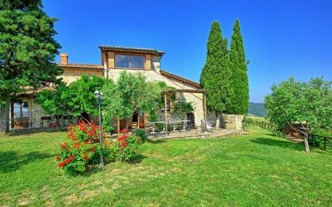 Grote vakantiewoning Toscane voor 4 families