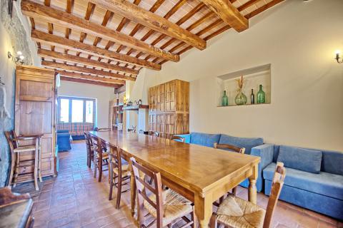 Grote vakantiewoning Toscane voor 4 families