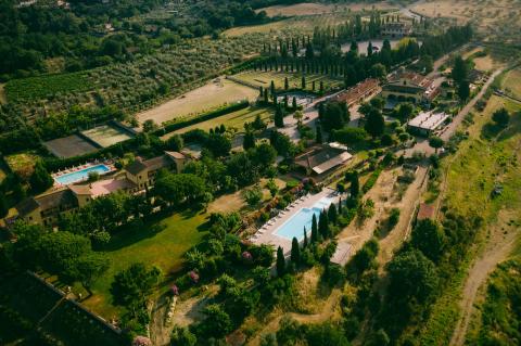 Agriturismo met manege in Toscaanse heuvels