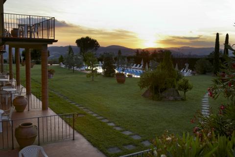 Familiekamers bij agriturismo Toscane