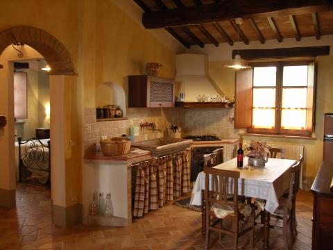 Vakantiehuis met 2 appartementen Toscane
