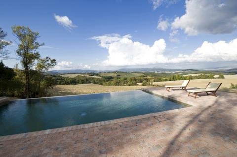 Keuken met openslaande deuren