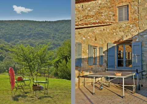 villa voor groepen Toscane