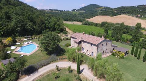 Luxe villa Montepulciano Toscane