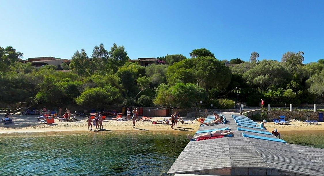 Solarium in zee. Heerlijke vakantie in Sardinië!