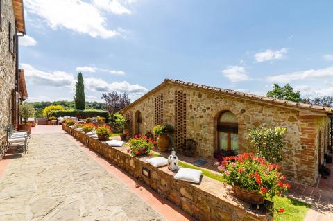 Vakantiewoningen met manege en airco in Toscane