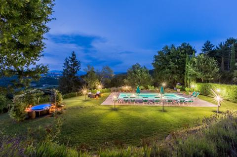 Luxe villa Arezzo Toscane
