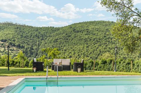 Villa met zwembad Arezzo Toscane