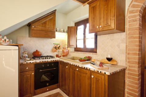 Volledig ingerichte keuken met vaatwasser en oven