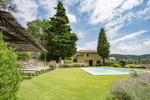 Vakantiewoning voor 10pers. met zwembad in Toscane