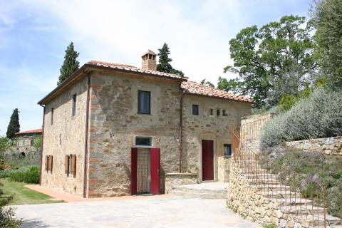 Vakantiehuis in Arezzo met privé zwembad.