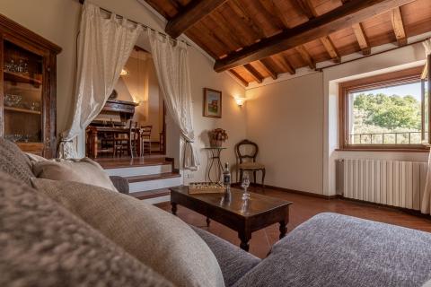 Panoramisch gelegen vakantiewoning in Toscane