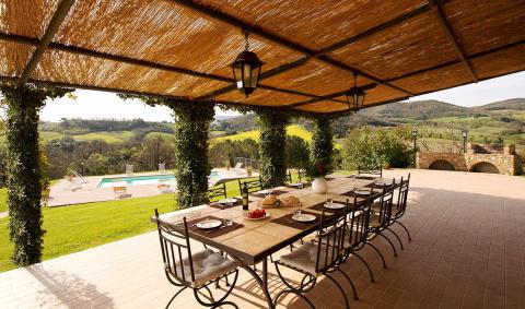 Luxe villa Toscaanse kust voor 12