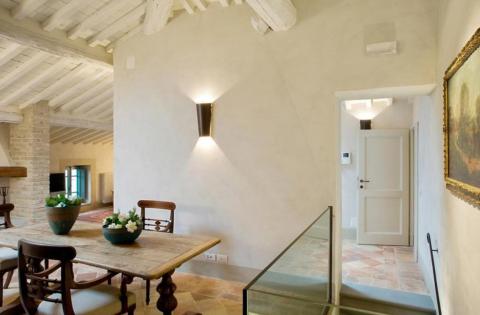 Luxe villa zwembad, tennisbaan, bij Siena  Toscane