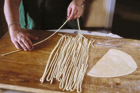 Zuid-Toscane's pastatrots: pici