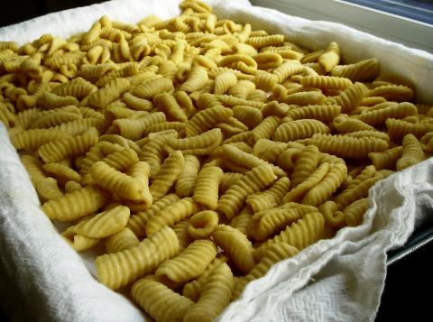 Sardijnse Pasta, zelf gemaakt!