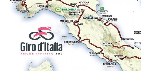 Toscane in de Giro d'Italia 2019