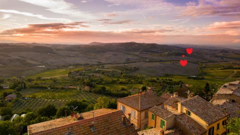 Romantische nestjes voor een Toscaanse vakantie met je Valentijn