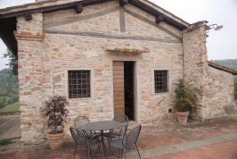 Terras appartement La Capriata