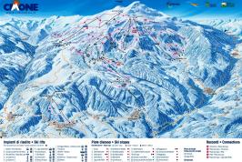 Skipistes Monte Cimone