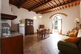 Woonkamer appartement Rovo