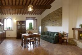 Woonkamer appartement Ginestra