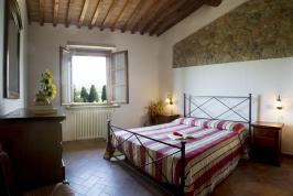 Slaapkamer appartement Papavero