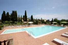 Zwembad van agriresidence di Santa Luce