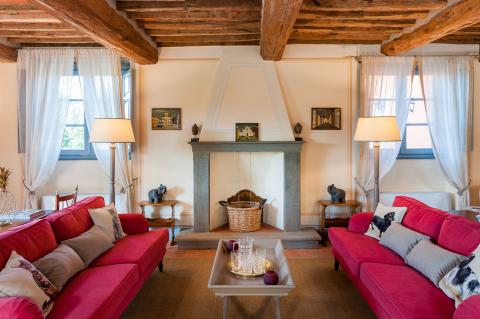 Luxe villa met appartementen Lucca Toscane