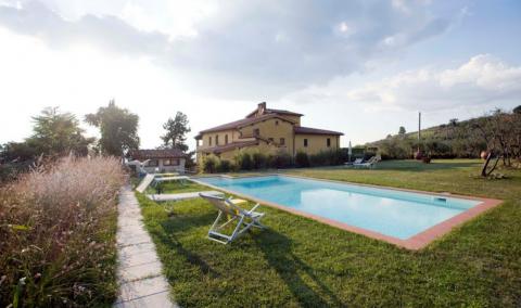 Vakantiehuis met zwembad Arezzo Toscane