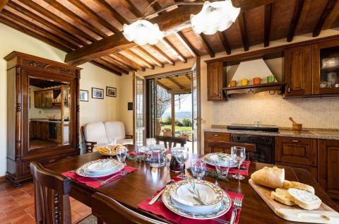 Vakantiehuisje 2 personen met airco Toscane