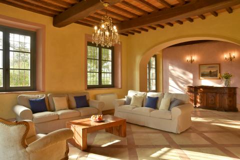 Grote villa met zwembad Toscane