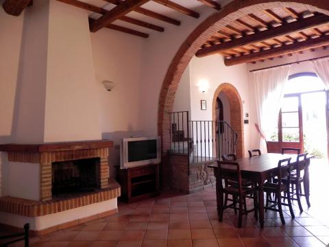 Woonkamer -  appartement Cecina Toscane kust
