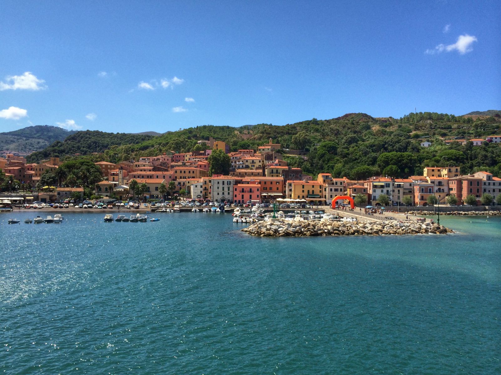 Elba Elba Toscane aankomst van veerschepen - Tritt.nl