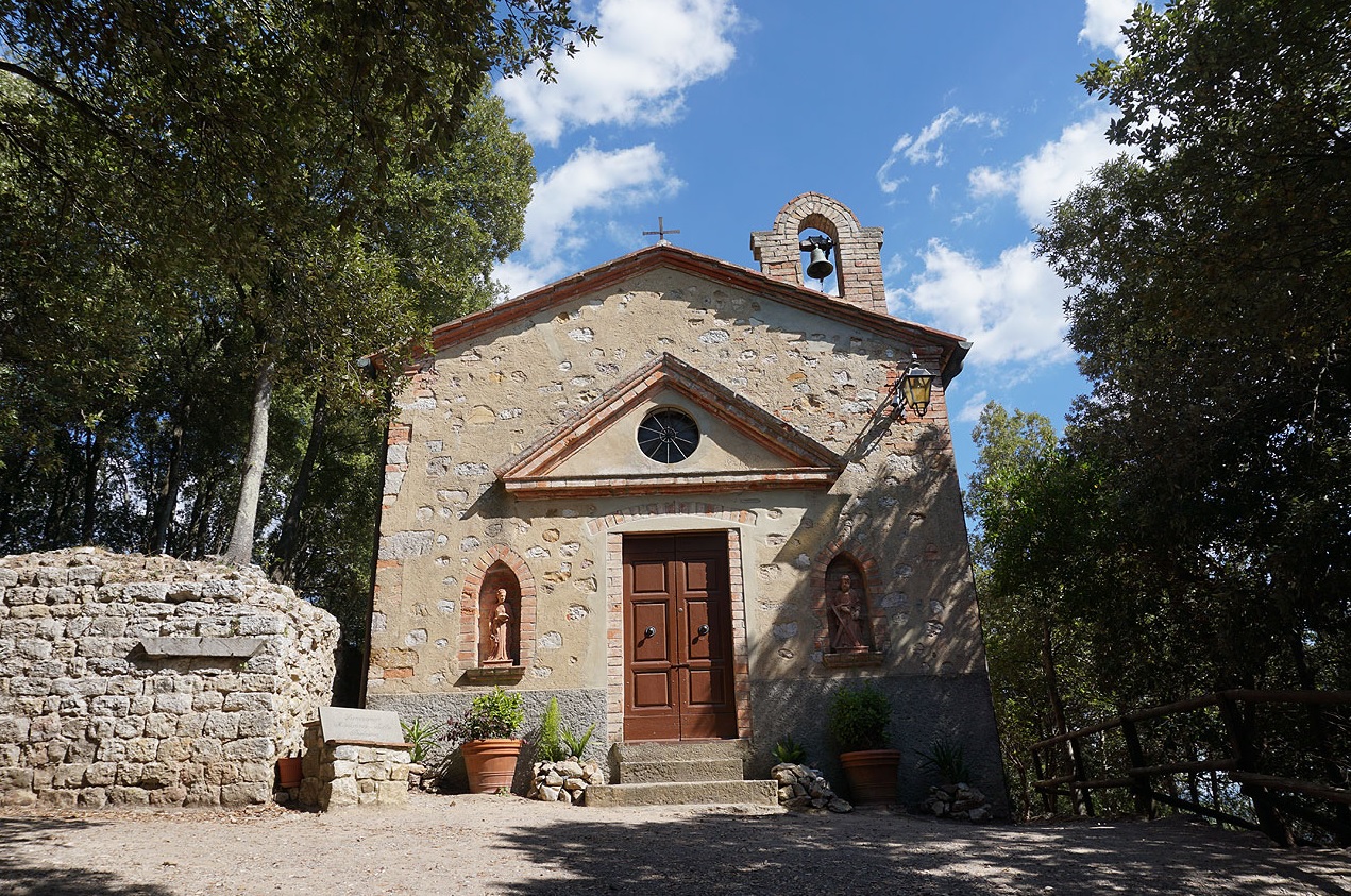 Montaione heiligdom van Pietrina - Toscane
