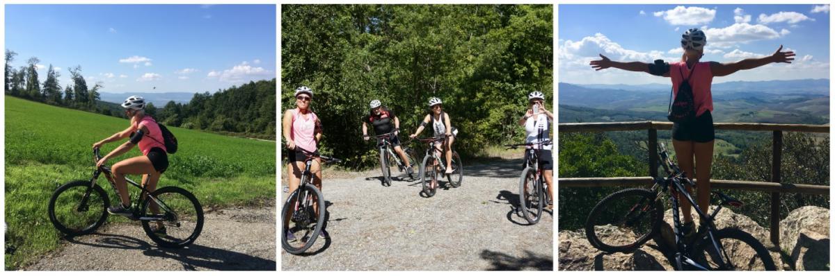 Toscane mountainbiken in Montaione
