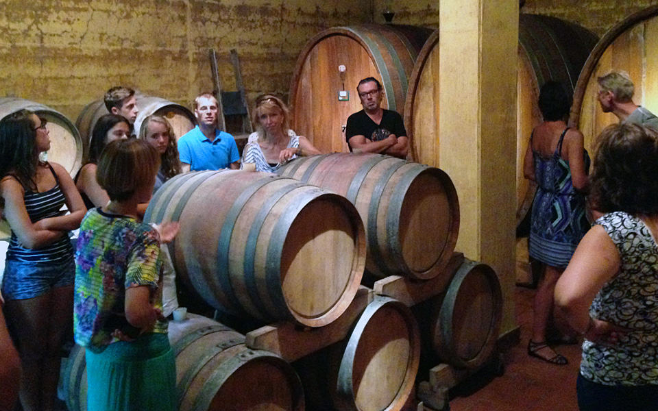 Wijnproeverij met lunch