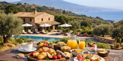 Agriturismo op Sicilië met ontbijt kiezen